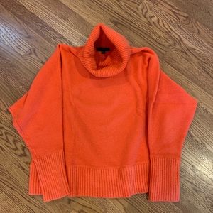 Banana Republic Orange Cowl Neck Sweater